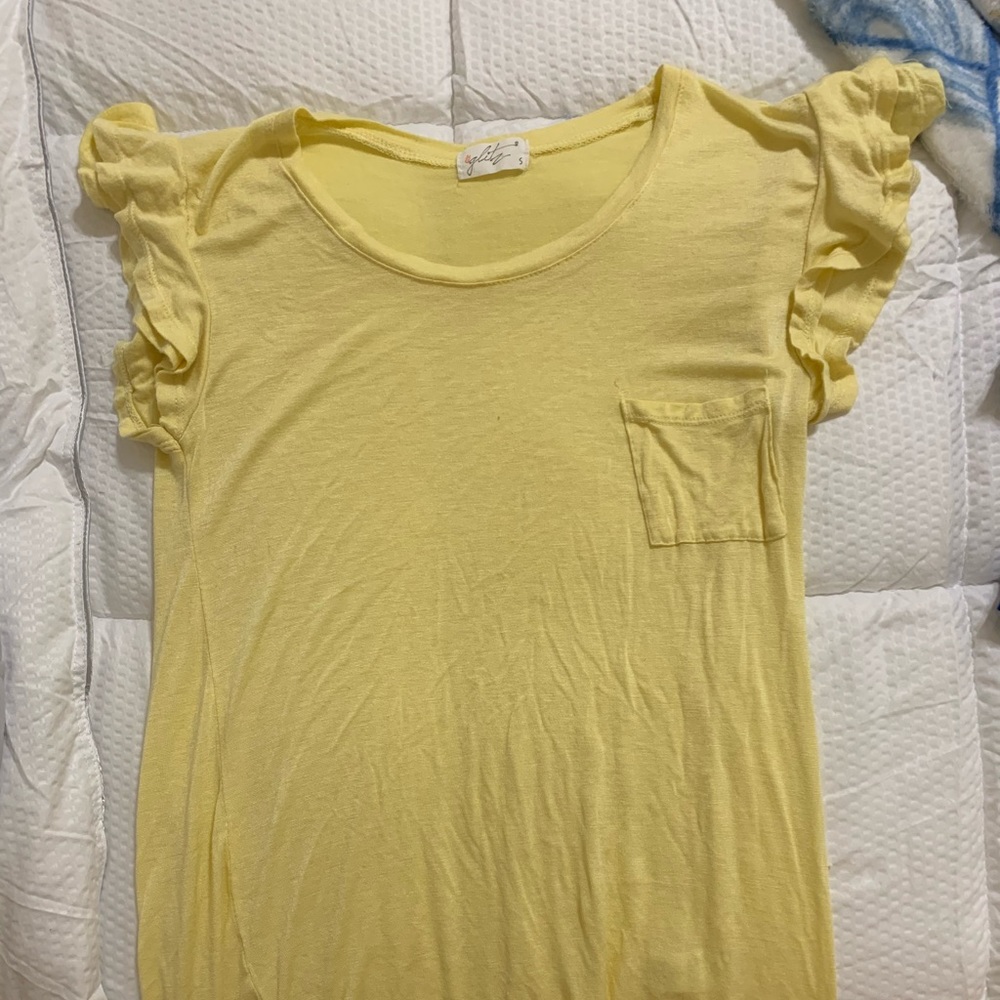 Yellow shirt